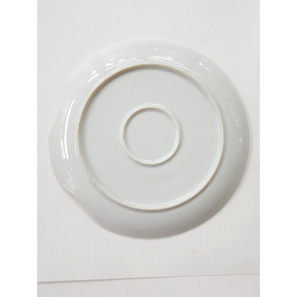 4 Vintage Royal Crown Snack Plates Shell Gold Floral Japan 8" Serving Plates - Picture 5 of 5